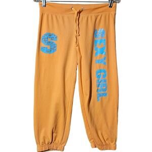 NANA Orange Sexy Girl Sweats Size Medium